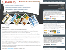 Tablet Screenshot of mkdes.pl